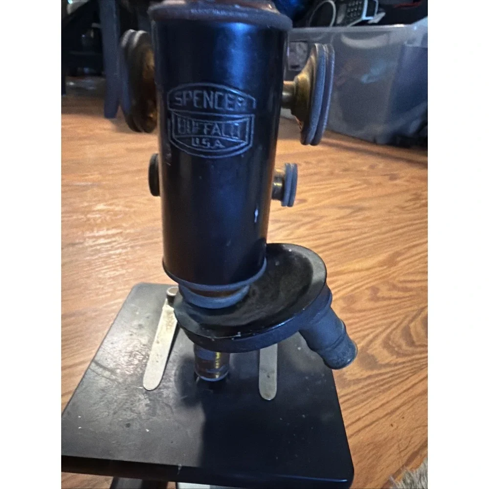 Vintage Microscope Spencer Lens Co Buffalo New York 89736 Scientific